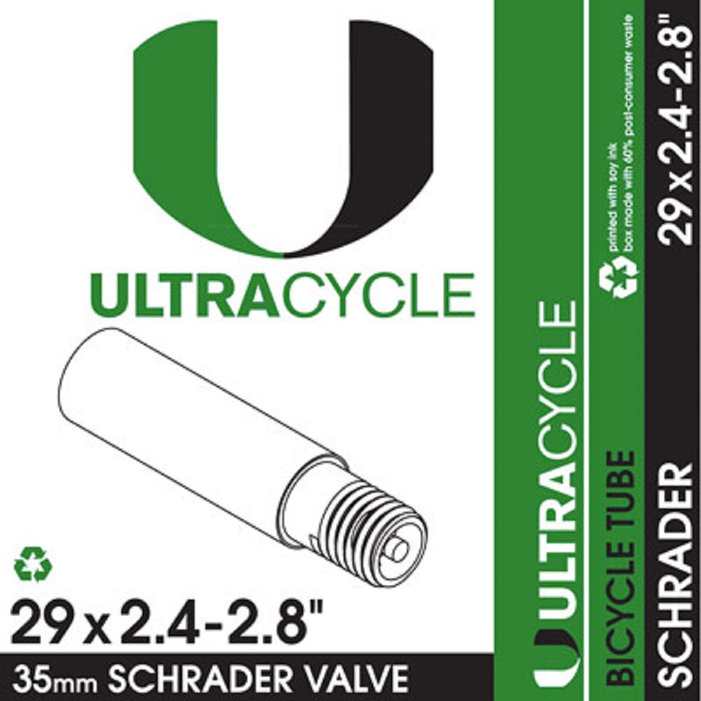 ULTRACYCLE Schrader Valve Bicycle Tire Inner Tube