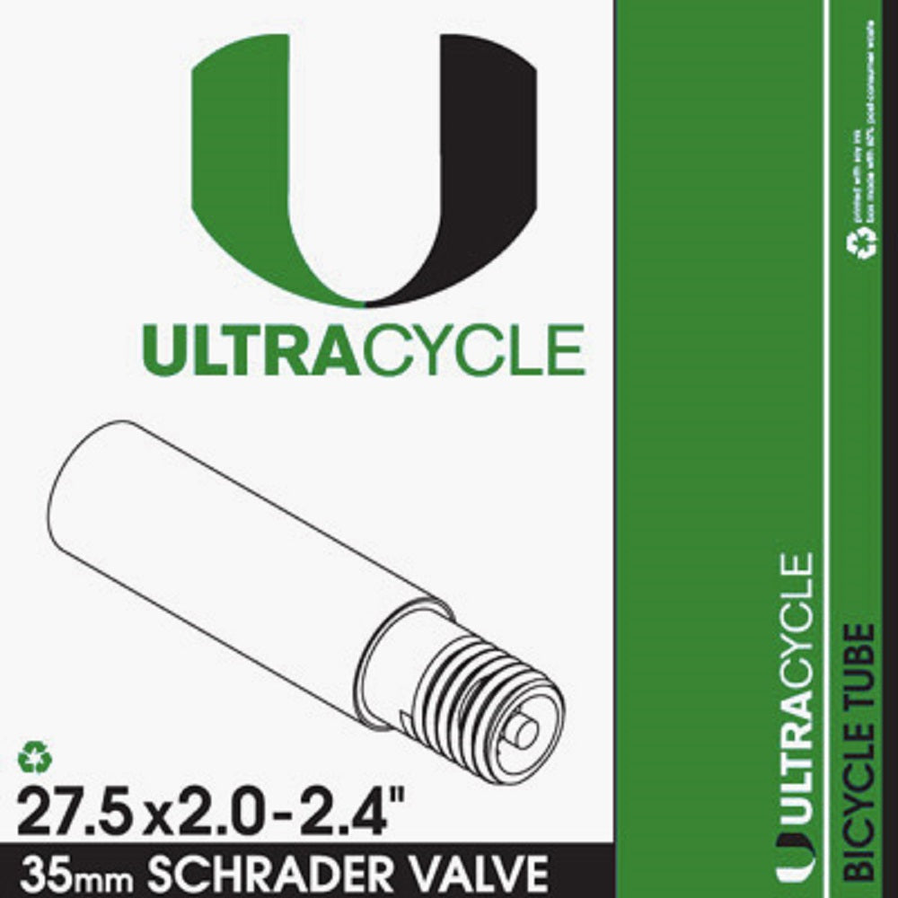 ULTRACYCLE Schrader Valve Bicycle Tire Inner Tube