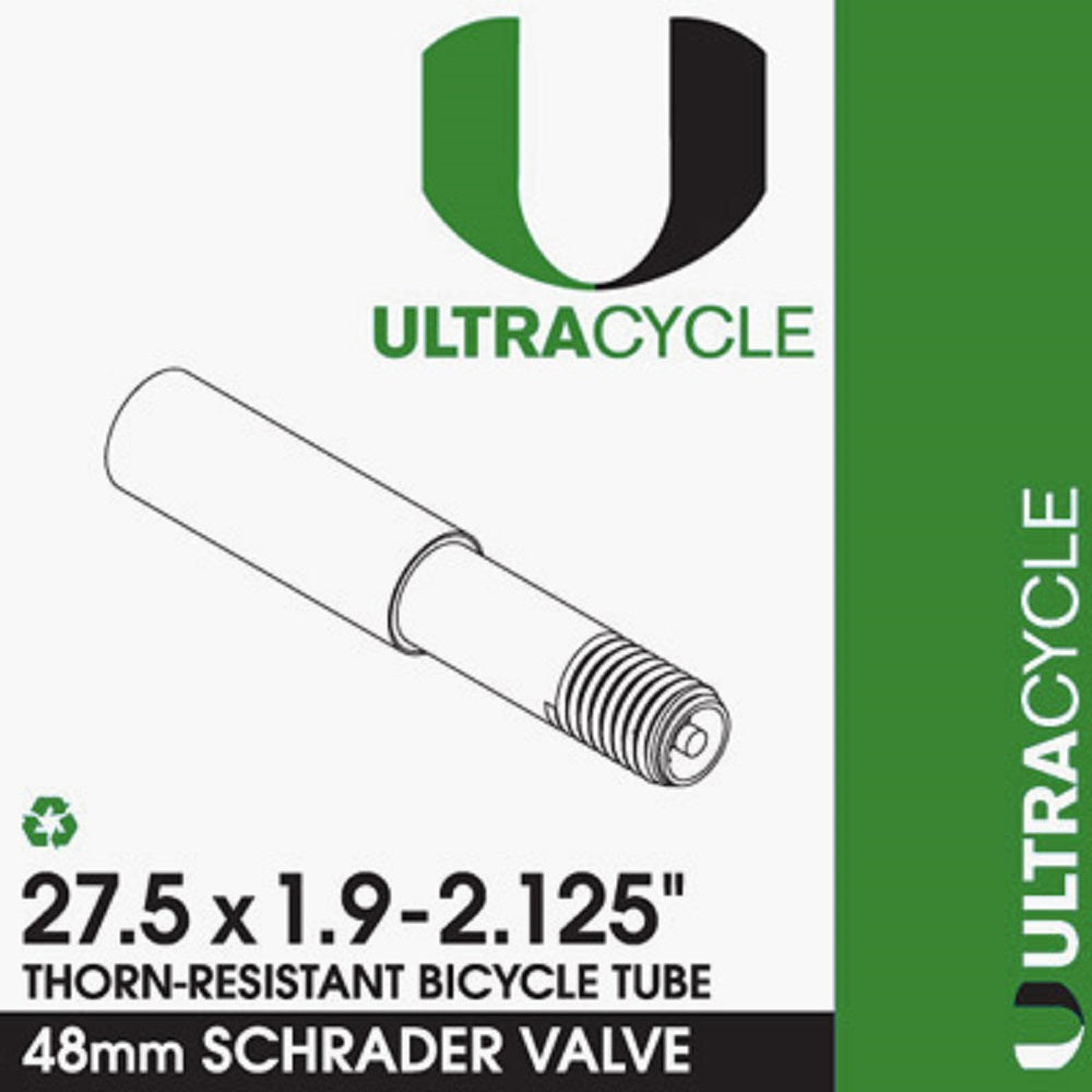ULTRACYCLE TRIPLE-THICK/PUNCTURE RESISTANT Bicycle Tire Inner Tube
