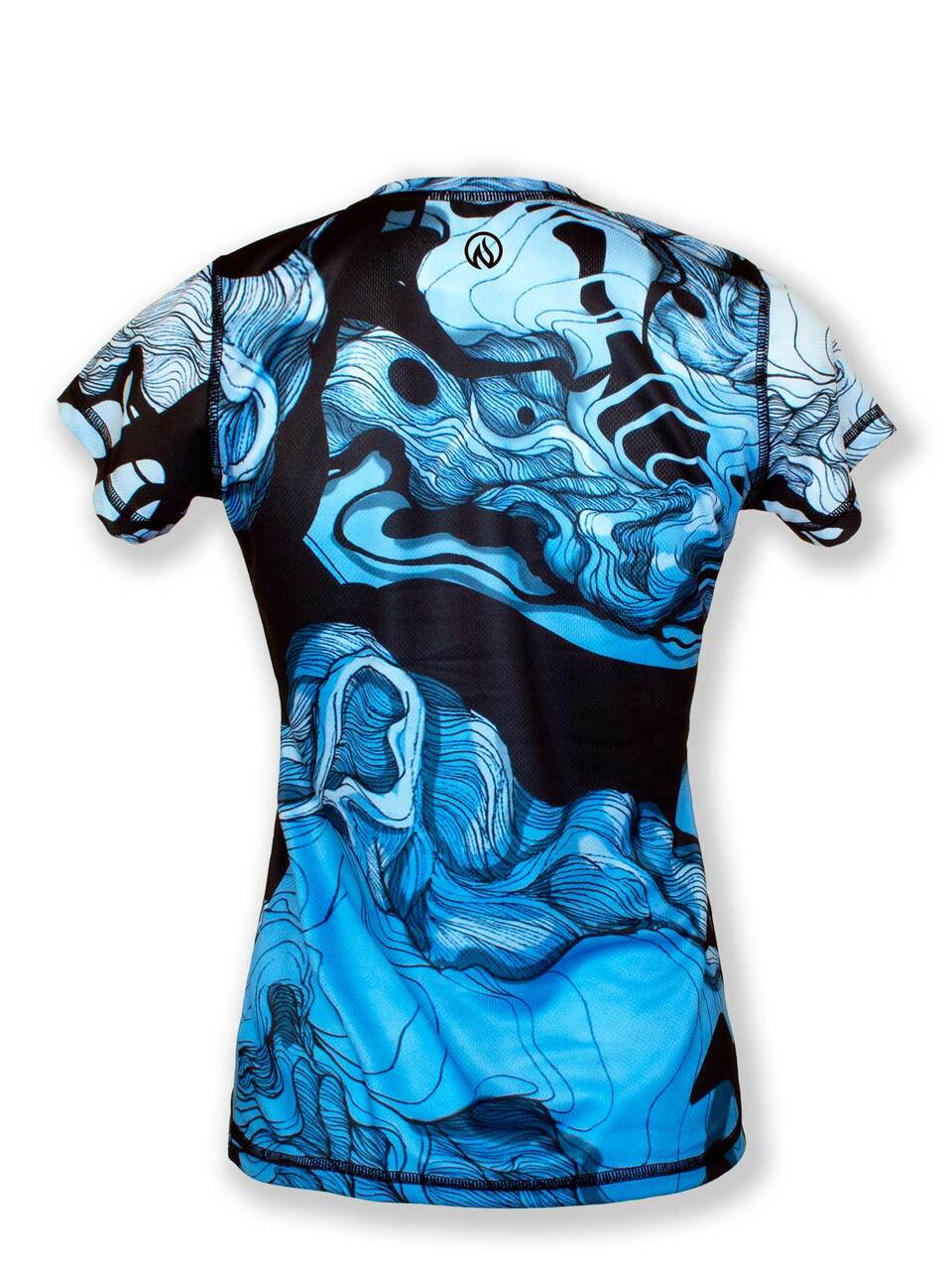 INKnBURN Women's Our Lady of the Mask Tech Shirt (X-Small)