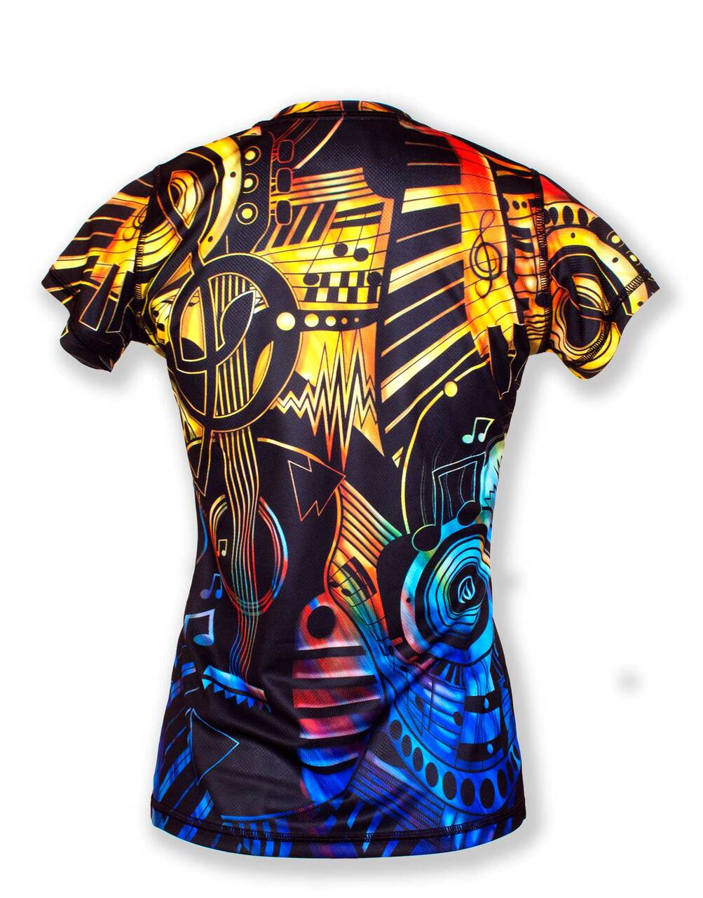 INKnBURN Women's Rhythm and Hues Tech Shirt (X-Small)