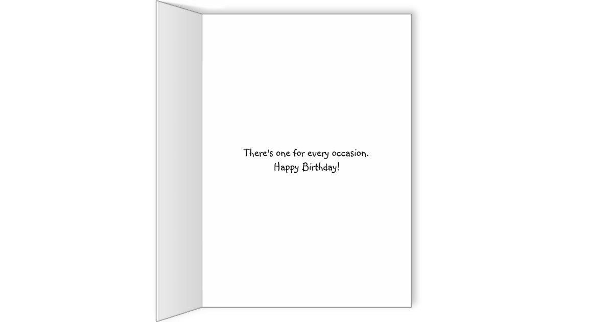 Far Gone Greetings Jake's Running : Funny Birthday card