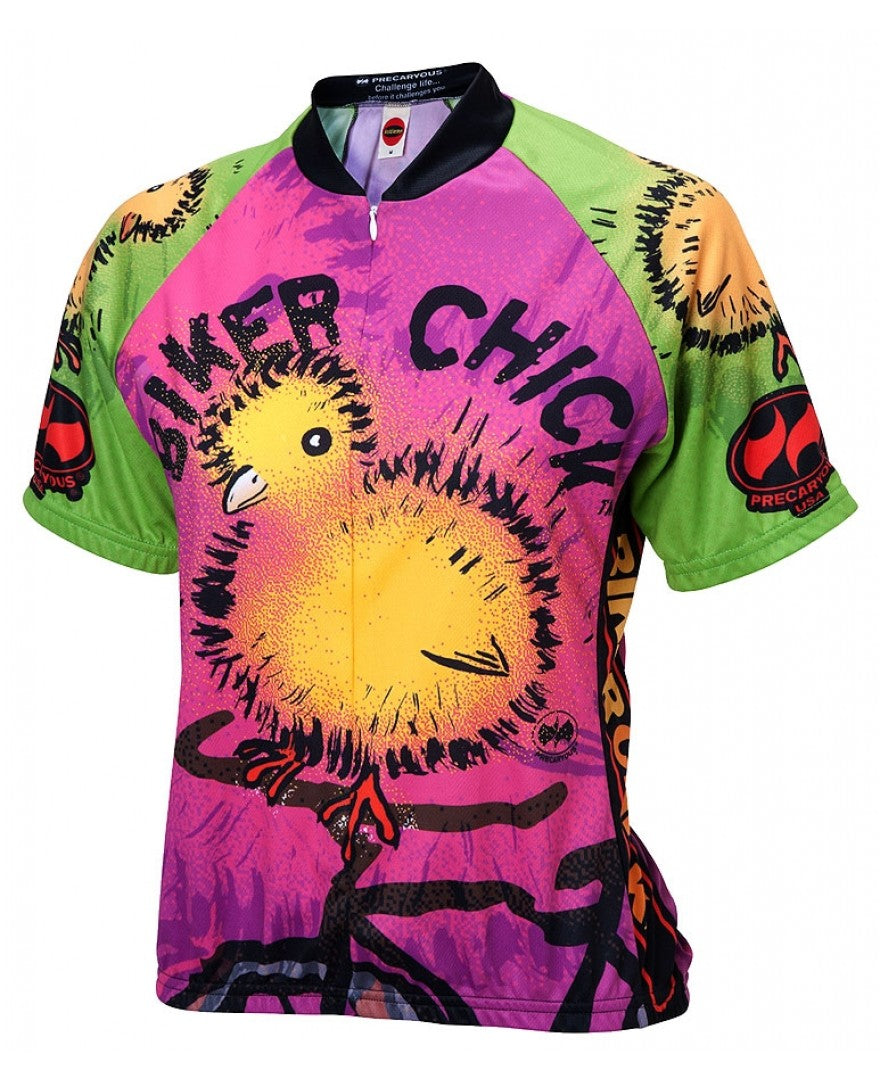 Biker Chick - Chick on a Bike Women's Cycling Jersey X-Large - 50% OFF!