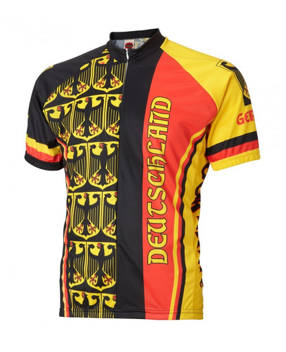 Deutschland Germany Men's Cycling Jersey (S, M, L, XL, 2XL, 3XL)