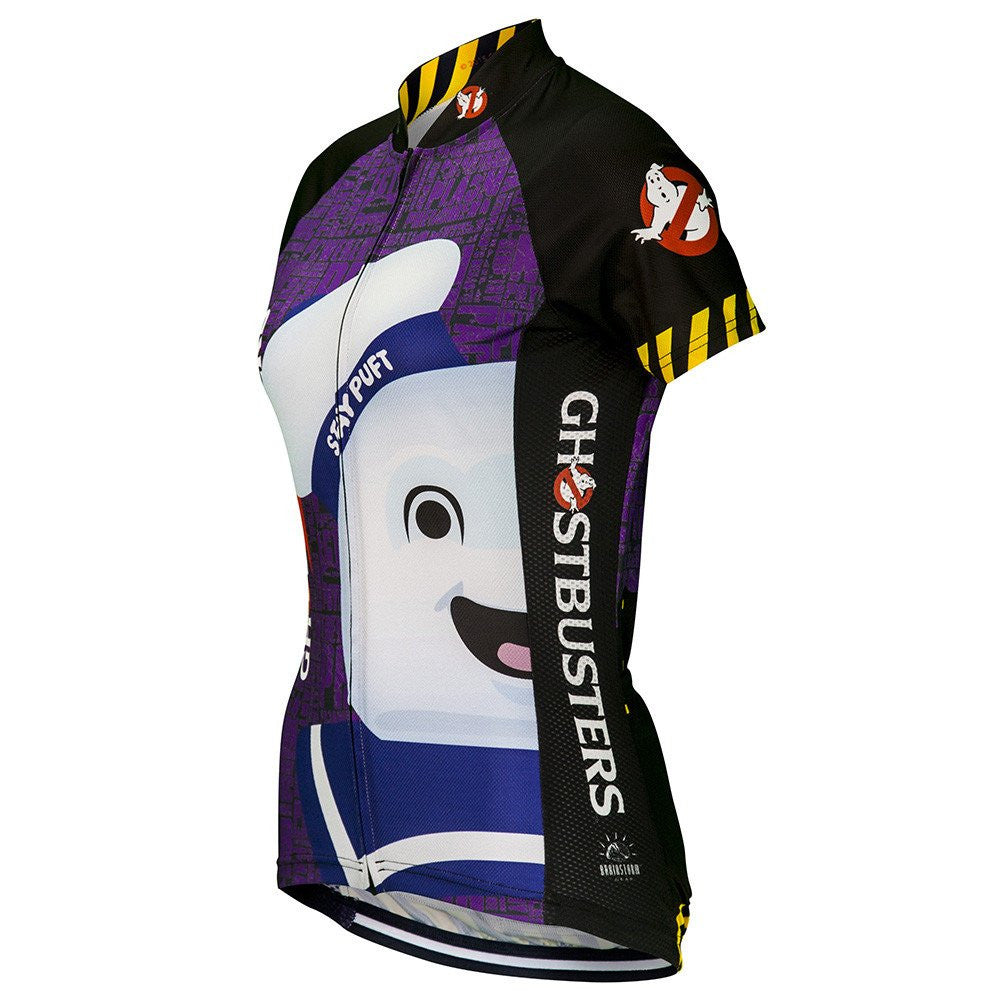 Ghostbusters Stay Puft Women's Cycling Jersey (S, M, L, XL, 2XL)