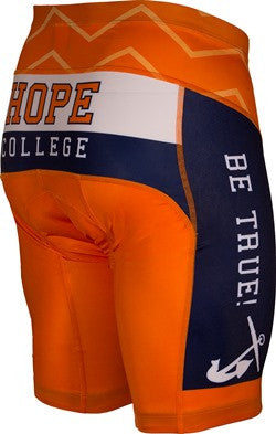 Hope College Men's Cycling Shorts (S, M, L, XL, 2XL)