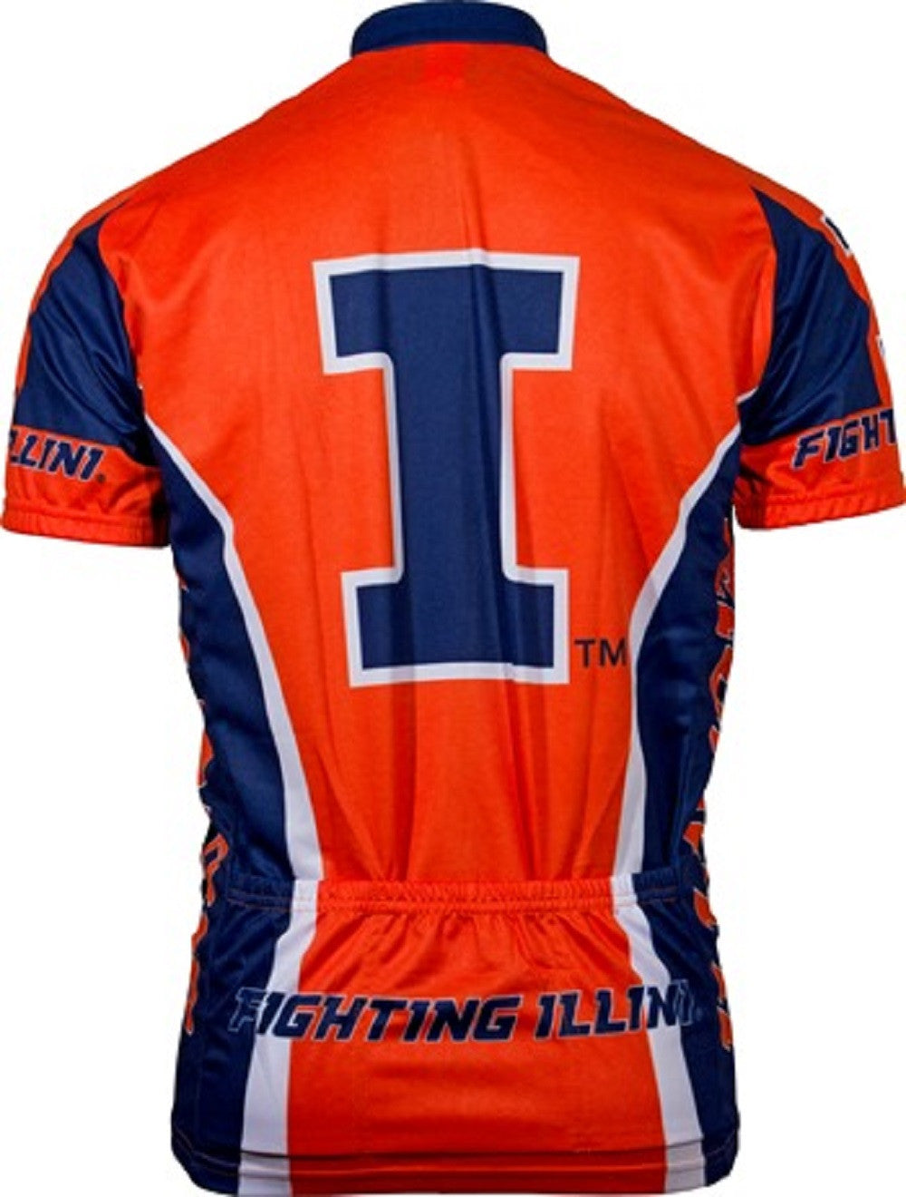 Illinois Fighting Illini Cycling Jersey (S, M, L, XL, 2XL, 3XL)
