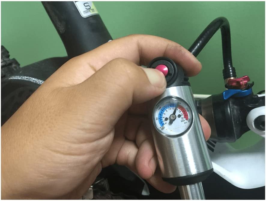 Serfas MP-2N1 2 in 1 Shock Mini Pump