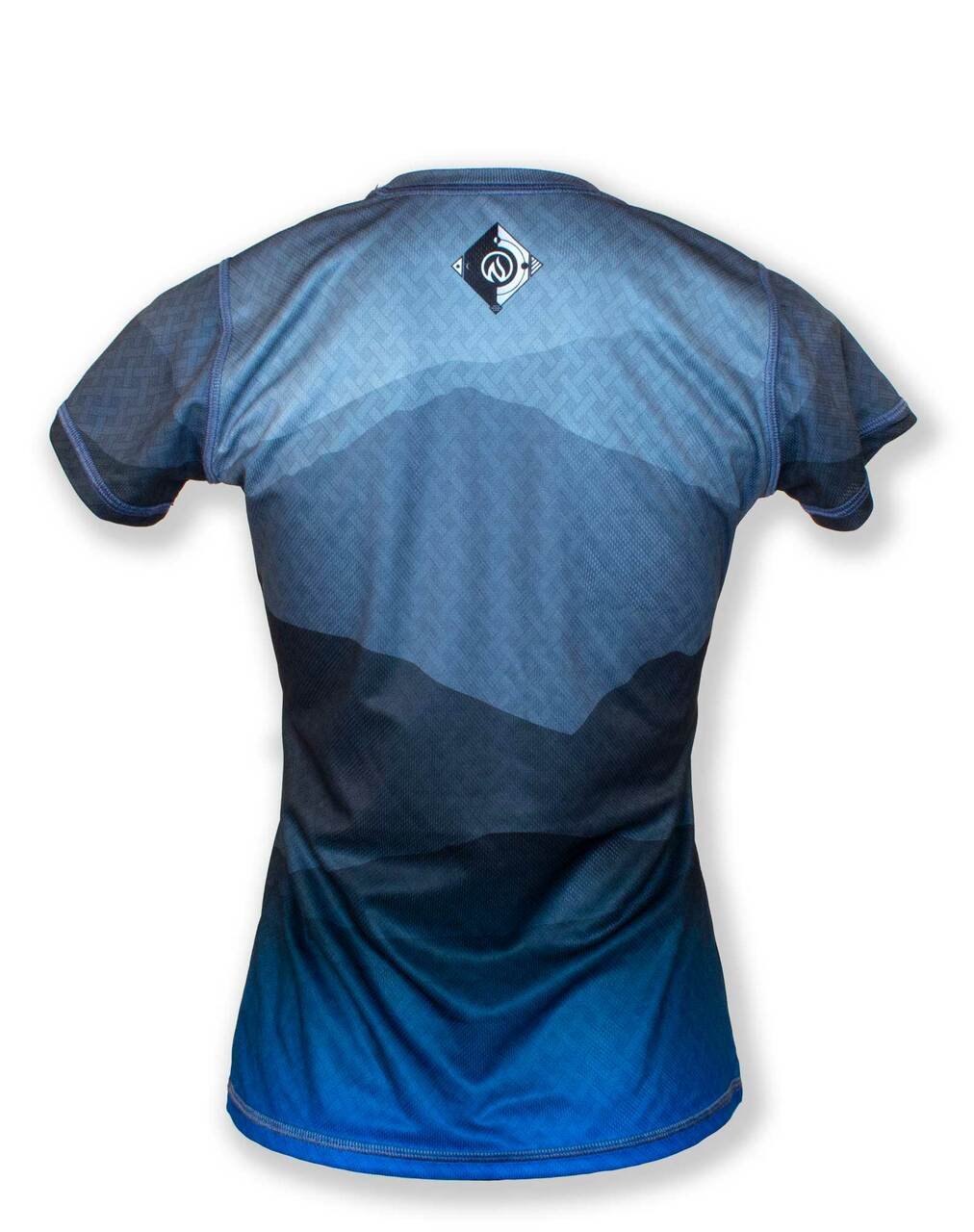 INKnBURN Women's Wolf Tech Shirt (XS, M) / Blue