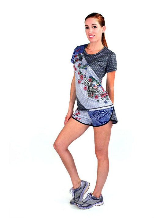 INKnBURN Women's Kase Tech Shirt (XX-Small)