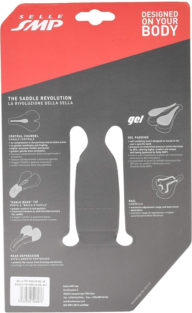 Selle SMP TRK Gel Saddle Black - Medium