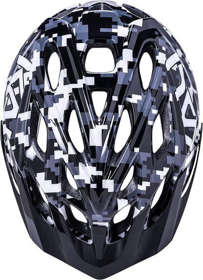 Kali Protectives Chakra Youth Bicycle Helmet (Black Pixel)
