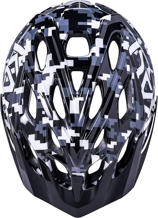 Kali Protectives Chakra Youth Bicycle Helmet (Black Pixel)