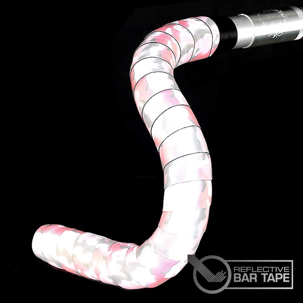 Serfas Reflective Bicycle Handlebar Tape - Red Camo - BT-REFRD