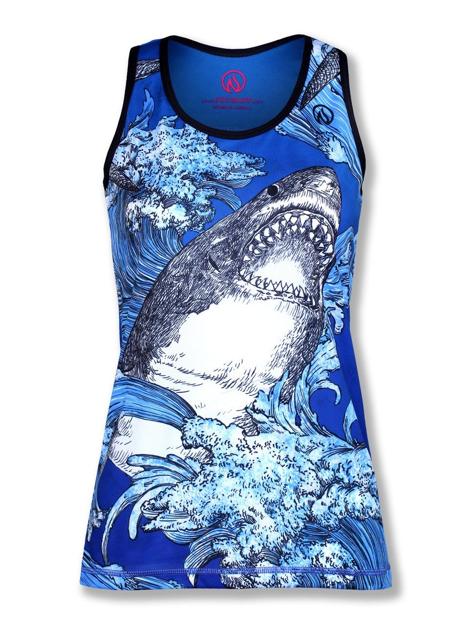 INKnBURN Women's Shark Tank Top (XX-Small)