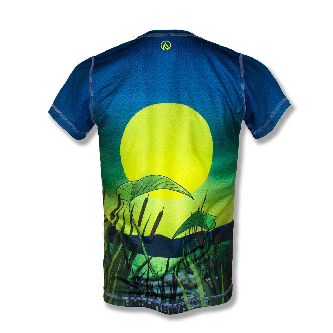 INKnBURN Men's Kaeru Frog Tech Shirt (Small)