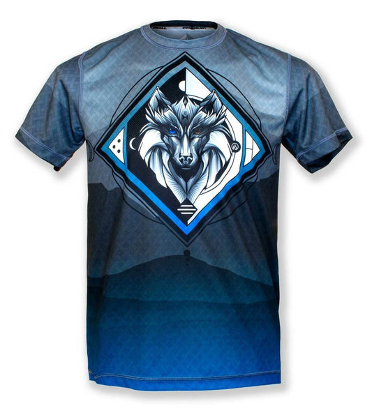 INKnBURN Men's Wolf Tech Shirt (Small)