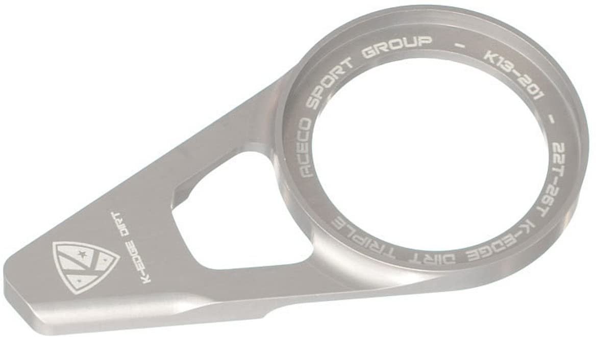 K-Edge Dirt-3 22-26 Triple BB Mount Gun Metal