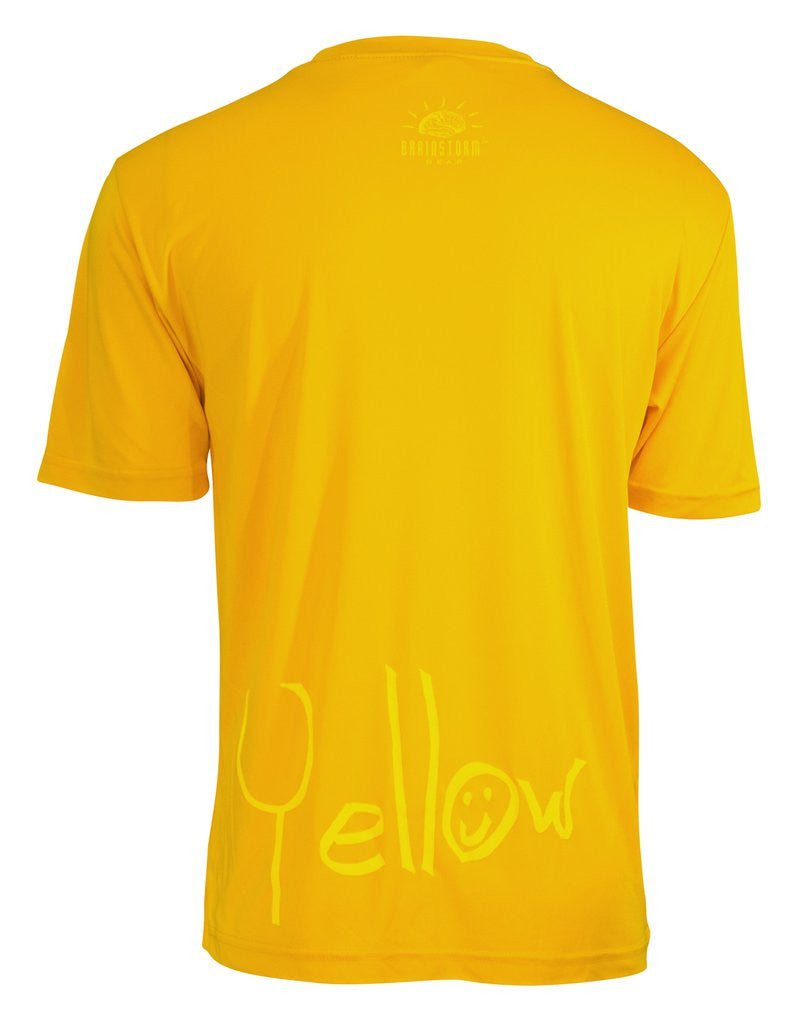 Brainstorm Gear Men's M&M's "Signature" Tech Shirt Yellow 2XL