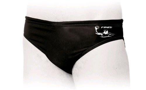 FINIS Men's Water Polo Swim Brief (Black) 40