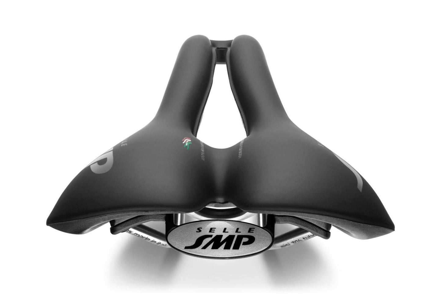 Selle SMP Well M1 Bicycle Saddle (with Steel Rails) Black