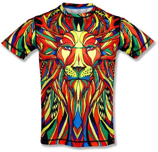 INKnBURN Men's Lion Tech Shirt (Small)
