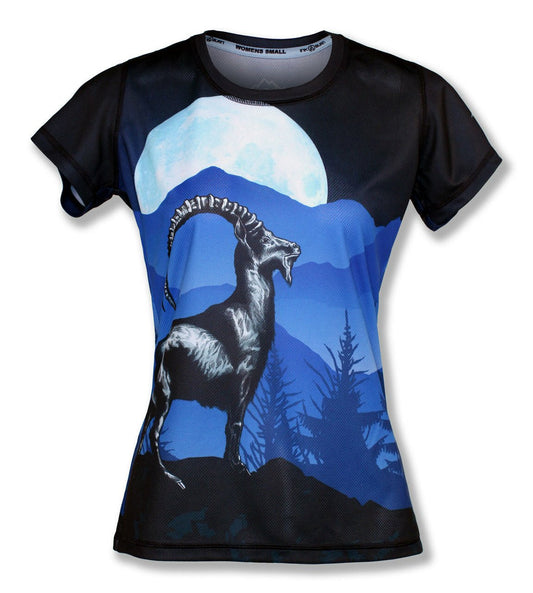 INKnBURN Women's Goat Tech Shirt (X-Small)