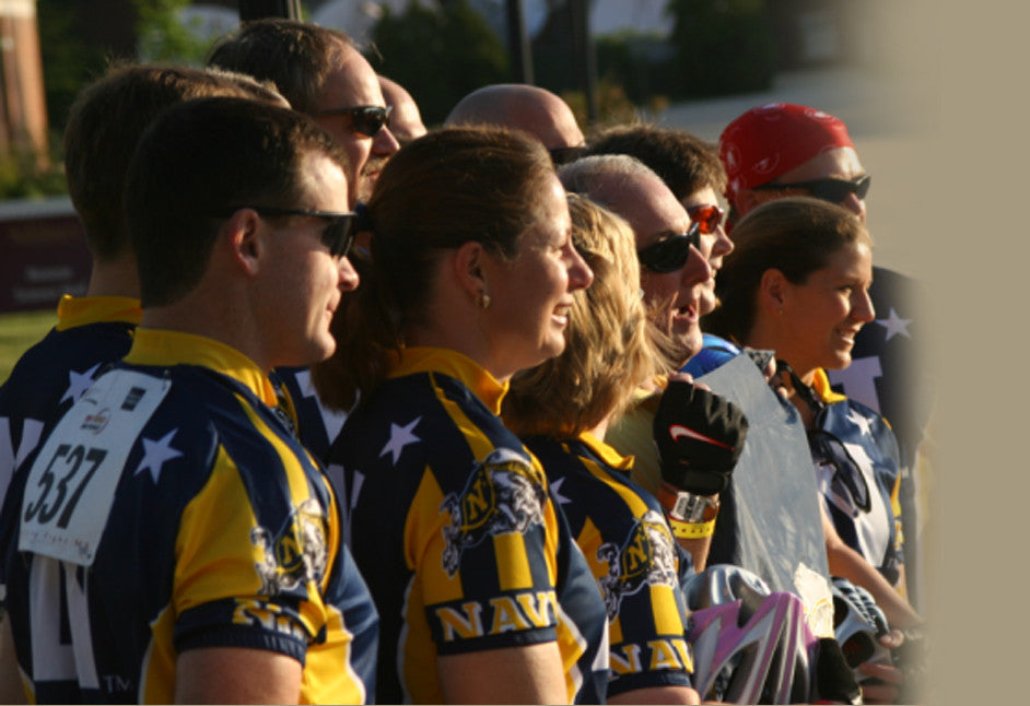 US Navy Midshipmen Men's Cycling Jersey (S, M, L, XL, 2XL, 3XL)