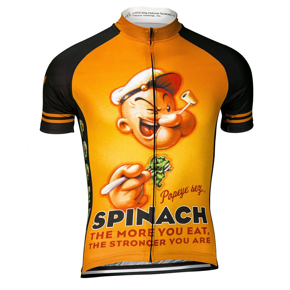 Popeye I Y'am What I Y'am Men's Cycling Jersey (S, M)