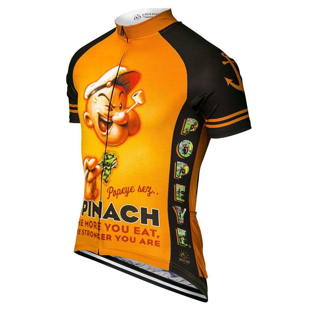 Popeye I Y'am What I Y'am Men's Cycling Jersey (S, M)