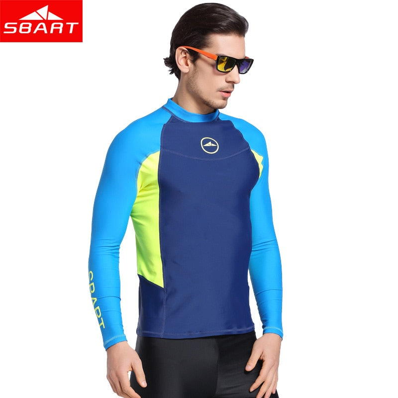 SBART Long Sleeve Men Rashguard