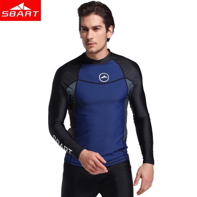 SBART Long Sleeve Men Rashguard