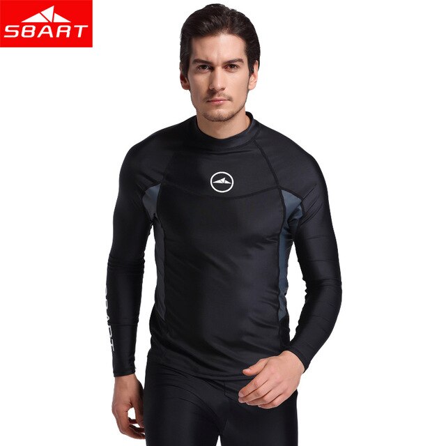 SBART Long Sleeve Men Rashguard