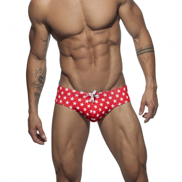 JESBONY Men's Stars Swim Brief