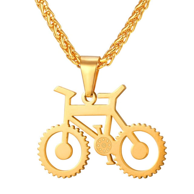 Bicycle Necklace