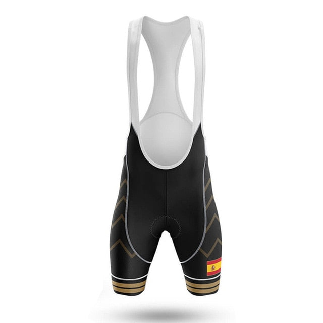 2020 Spain Men's Cycling Jersey Short Kit