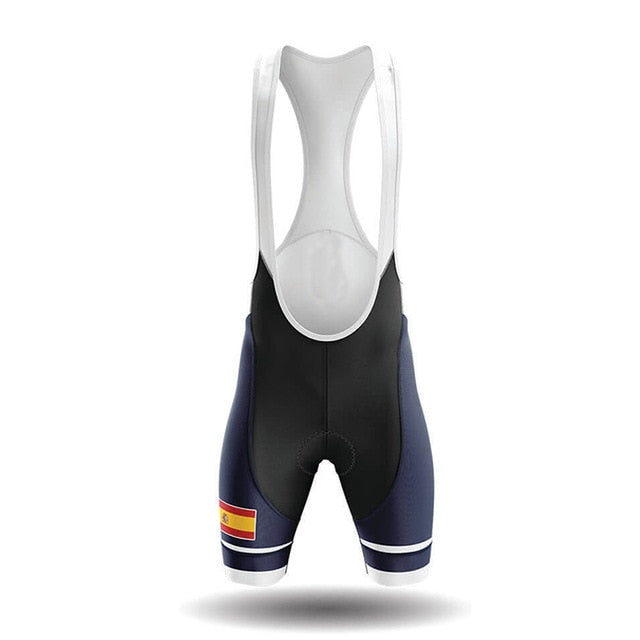 2020 Spain Men's Cycling Jersey Short Kit