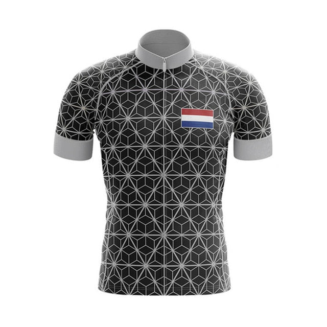 Netherlands Men's Cycling Jersey Bib Short Kit