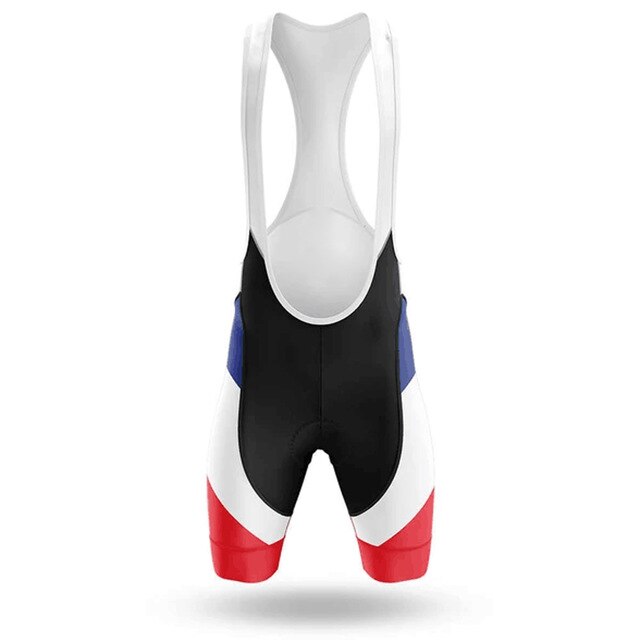 France Men's Cycling Jersey Short Kit