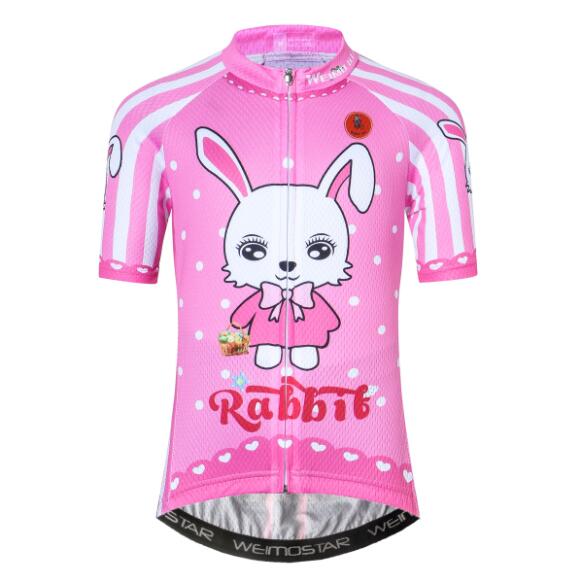 Children's Cartoon Cycling Jersey