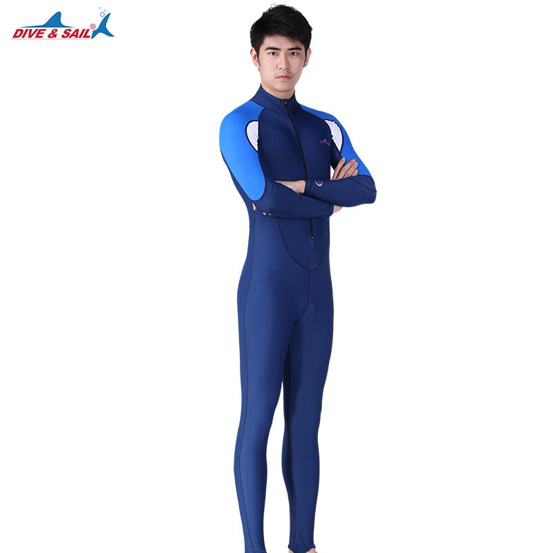 Men's & Women's Full Body Sport Rash Guard Dive Skin Suit for Swimming Snorkeling Diving & Surfing