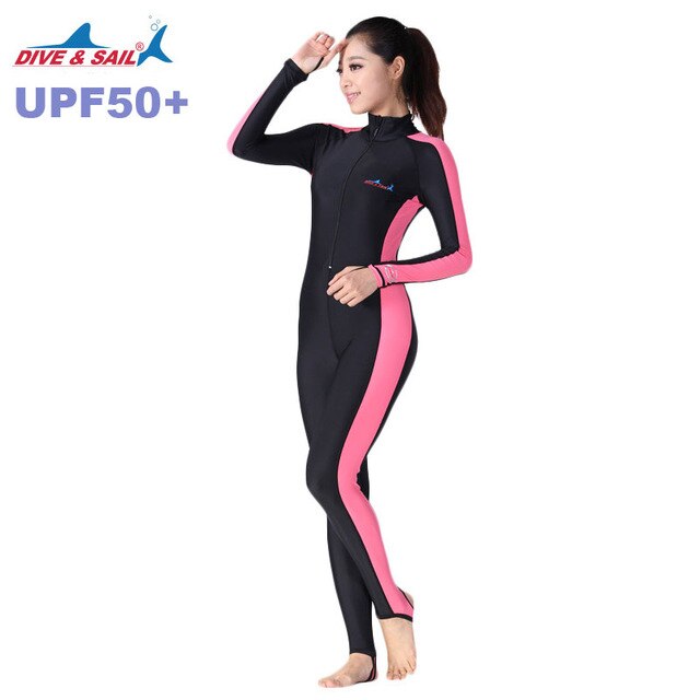 Men's & Women's Full Body Sport Rash Guard Dive Skin Suit for Swimming Snorkeling Diving & Surfing