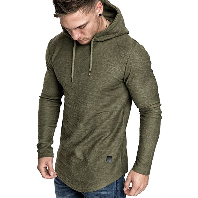 Men's YISHENGKEYI Spring Long Sleeve Hoodie M-3XL