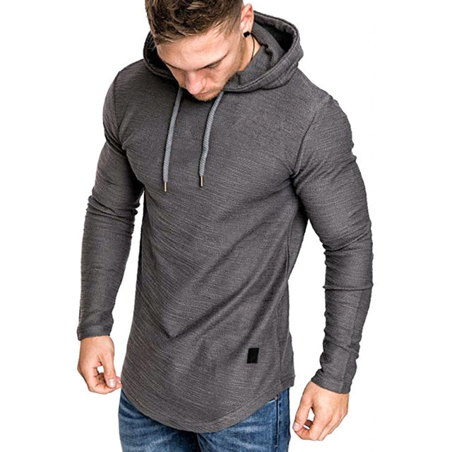 Men's YISHENGKEYI Spring Long Sleeve Hoodie M-3XL