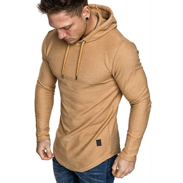 Men's YISHENGKEYI Spring Long Sleeve Hoodie M-3XL