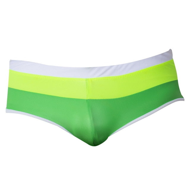 Ang Fou Men's Multicolor Swim Brief