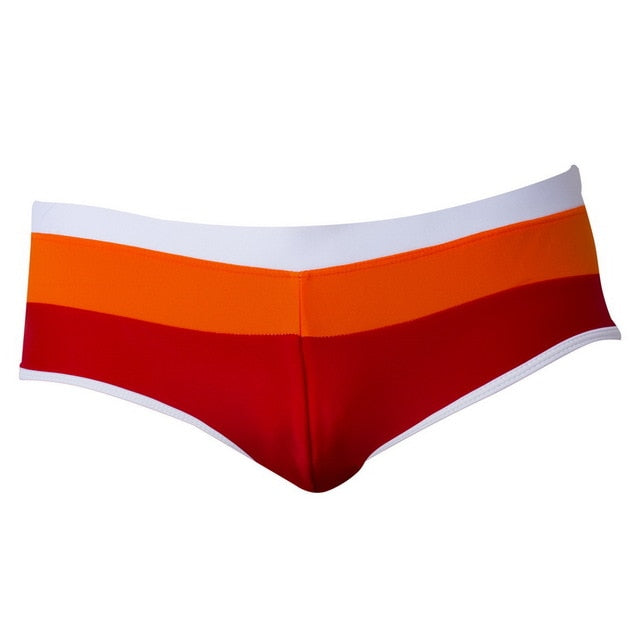 Ang Fou Men's Multicolor Swim Brief