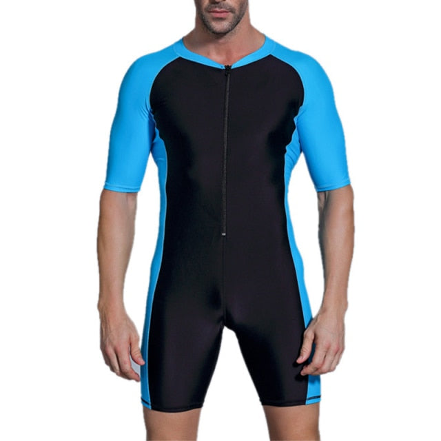 Neoprene Back Zip Men's Shorty Wetsuit