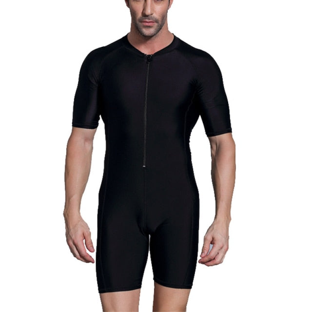 Neoprene Back Zip Men's Shorty Wetsuit