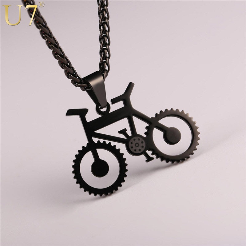 Bicycle Necklace
